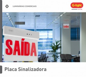 Placa Sinalizadora LED