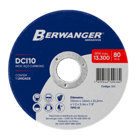 Disco DCI 10 115 x 1,0 x 22,2mm
