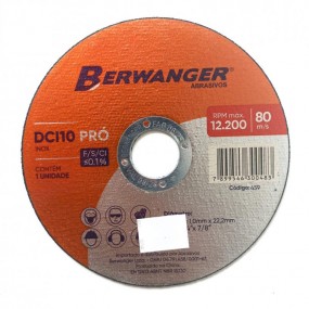 Disco DCI 10 Pro Berwanger 125 X 1,0 X 22,2mm