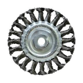 Escova de Aço Trançado Circular Berwanger 115mm x M14