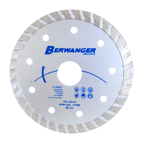 Disco Diamantado Turbo PRO Berwanger 230 x 25.4mm 