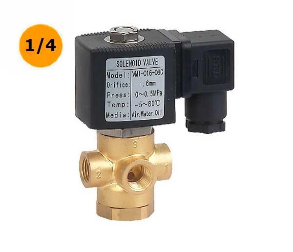 Válvula 3 vias de controle direto