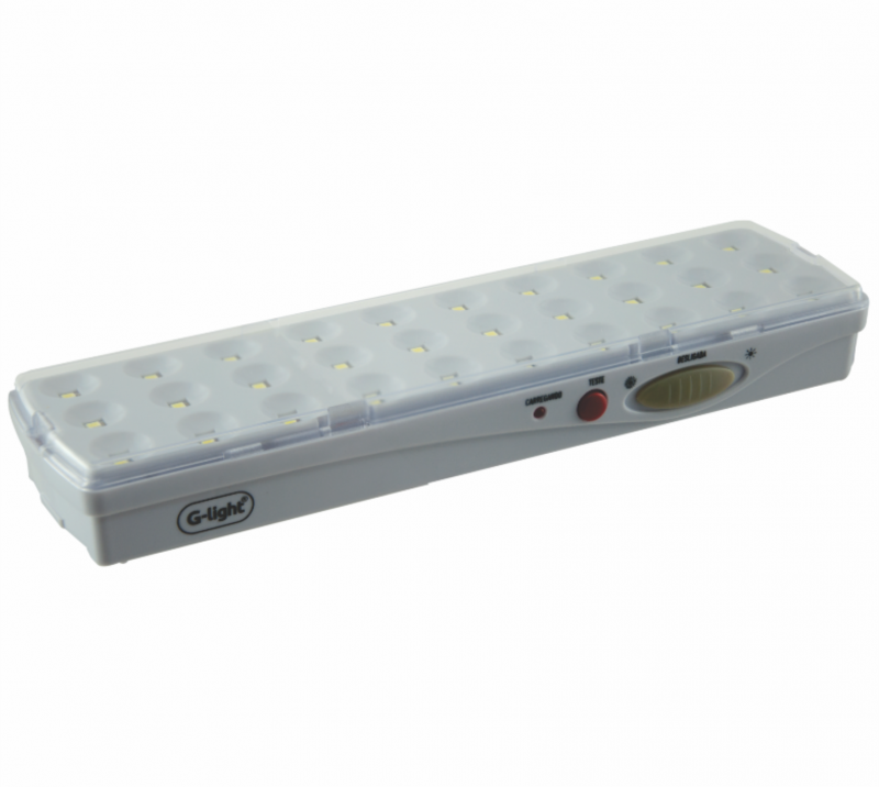 Luminária de Emergência  LEDS  6000K