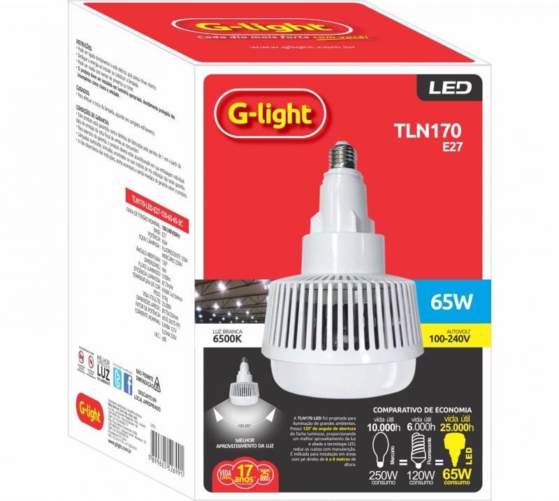 Lâmpada TLN 170 65W 6500K AUTOVOLT