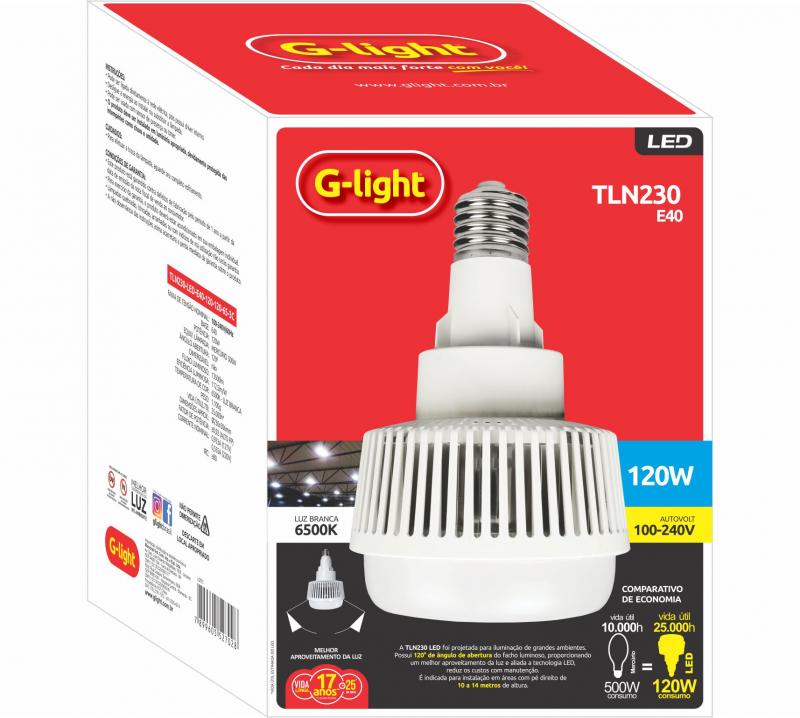 Lâmpada TLN 230 120W 6500K AUTOVOLT E40