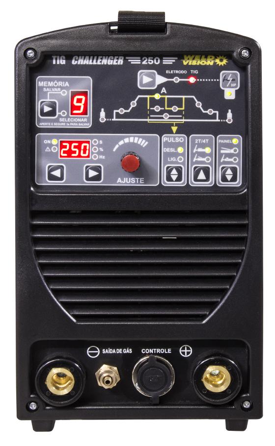 Máquina de Solda        TIG CHALLENGER 250 PULSE