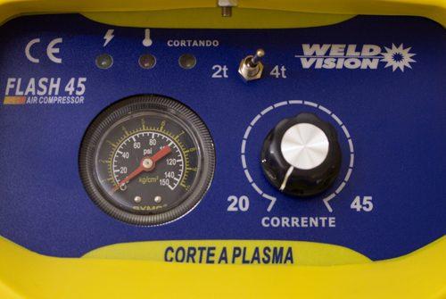 Equipamento de corte      FLASH 45 AIR COMPRESSOR