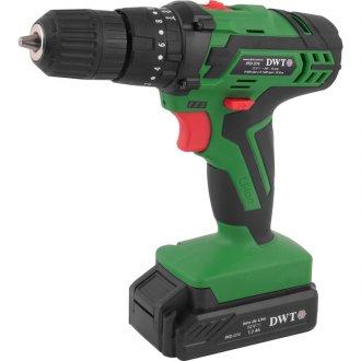 PARAFUSADEIRAS/FURADEIRAS COM IMPACTO A BATERIA PFD 074 • BATERIA: ÍONS DE LÍTIO 12,0 V DWT