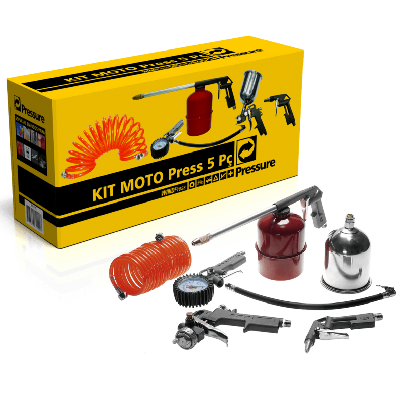WP KIT MOTO PRESS - 5 peças  - Pressure