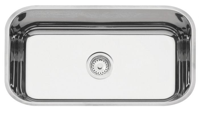 Cuba de embutir Tramontina Lavínia 56 BL em Aço Inox Polido 56x34 cm