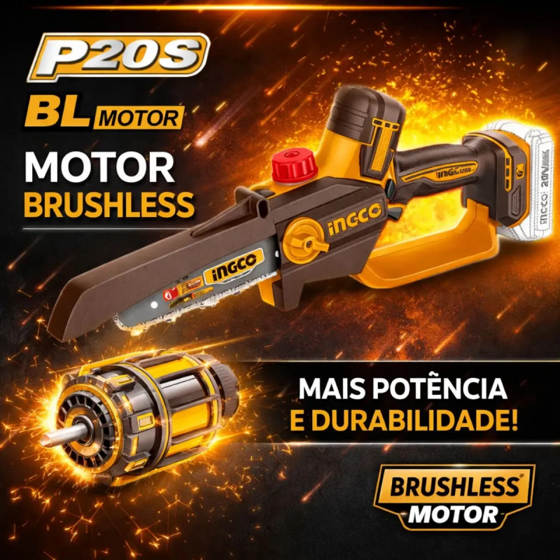 Mini Motosserra Brushless 6