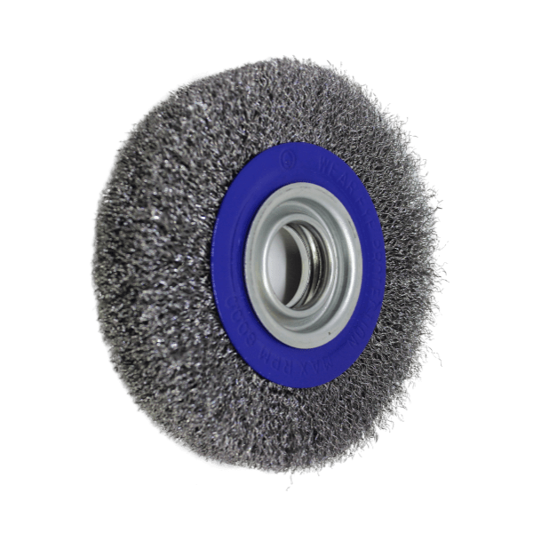 Escova de Aço Ondulado Circular Berwanger 150 x 13 x 32mm