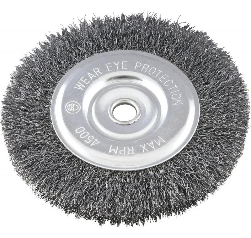 Escova de Aço Ondulado Circular Berwanger 75 x 12 x 12,17mm