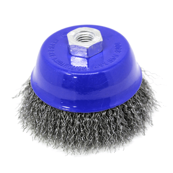 Escova de Aço Ondulado modelo Copo Berwanger 65mm x M14