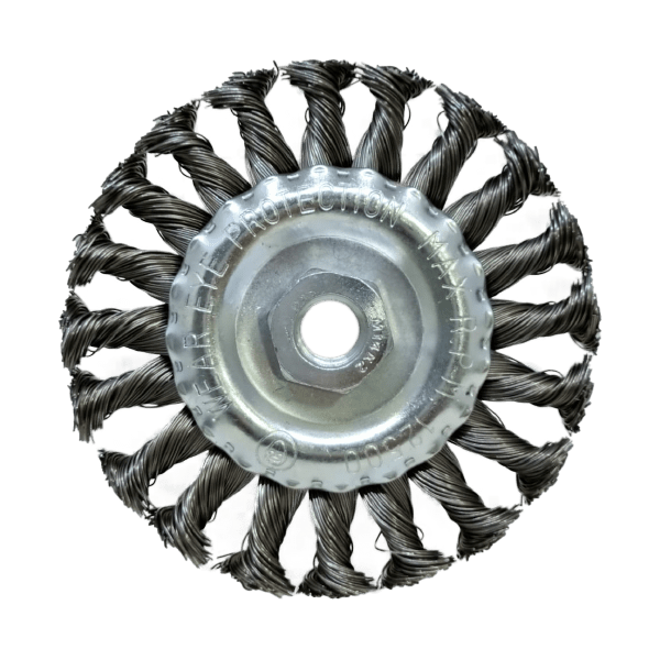 Escova de Aço Trançado Circular Berwanger 115mm x M14