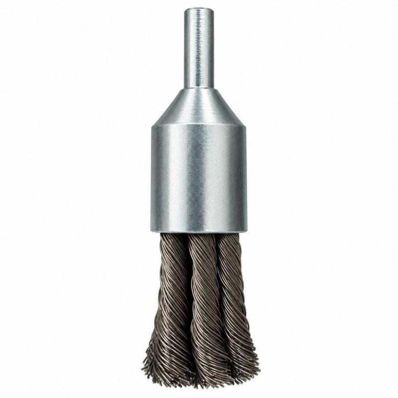 Escova de Aço Trançado modelo Pincel Berwanger 19mm Haste 6mm